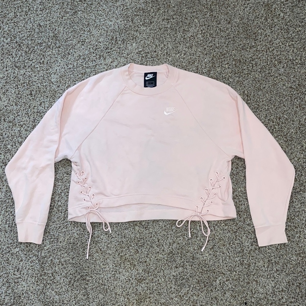 Nike Cropped Crew Neck Pullover